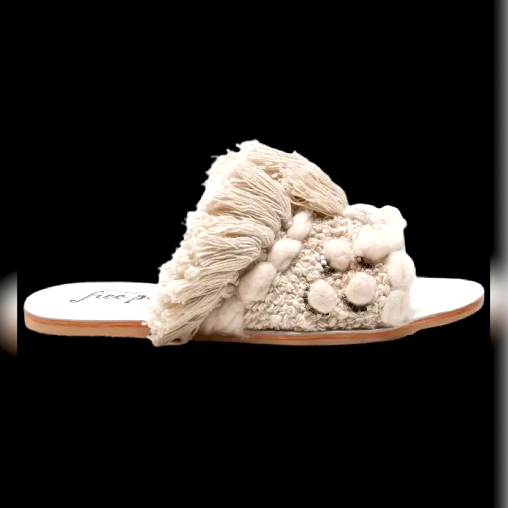Free People Mars At Night Slides, size 6, NWOT